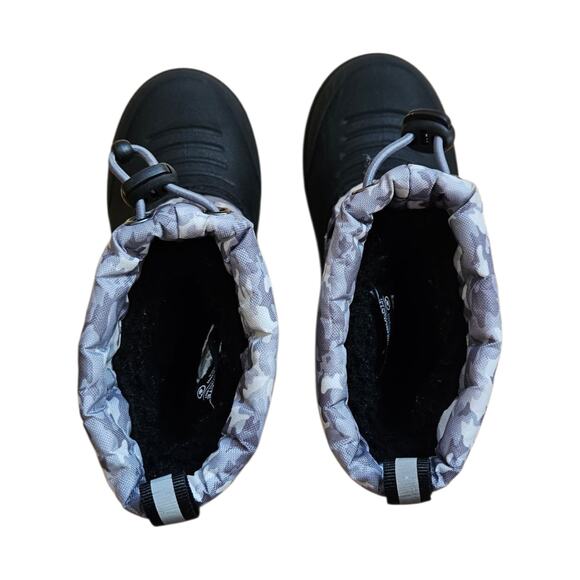 Northside Frosty Winter Boots Grey Camo Toddler Size 9 - Picture 5 of 9